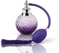 💎 yueton 100ml classic crystal-inspired refillable perfume atomizer spray bottle logo