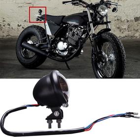 img 2 attached to Motorcycle Taillight Compatible Chopper Bobber