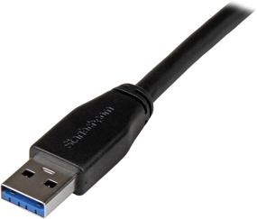 img 3 attached to 🔌 StarTech.com 5м активный USB 3.0 USB-A к USB-B кабель - Высокоскоростной передачи данных - 15 футовый USB A к B кабель - USB 3.1 Gen 1 - 5 Гбит/с - Черный