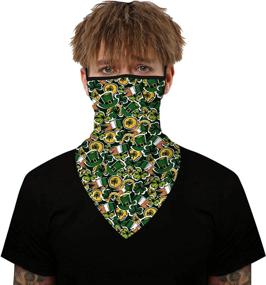 img 2 attached to 🎄 Ainuno Christmas Mask for Men and Women - Funny Xmas Face Bandana Mask for Face Covering