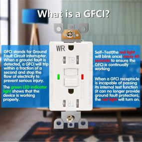 img 2 attached to ANKO Tamper Resistant Resistant Receptacle Indicator Industrial Electrical for Wiring & Connecting