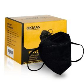 img 4 attached to 🛡️ OKIAAS KN95: Advanced 5-Layer Individually Protective Occupational Health & Safety Products