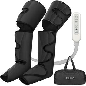 img 4 attached to 🦵 QUINEAR Leg Massager: Effective Air Compression System for Relaxation, Circulation & Pain Relief in Feet, Calves & Thighs