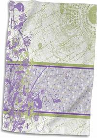 img 1 attached to Elegant Lavender Floral Swirls Sports