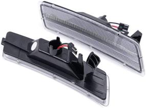 img 3 attached to NSLUMO Bumper Compatible Replace Sidemarker Lights & Lighting Accessories