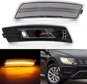 img 4 attached to NSLUMO Bumper Compatible Replace Sidemarker Lights & Lighting Accessories