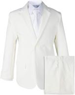 👔 big boys' 2-piece suit set by spring notion logo