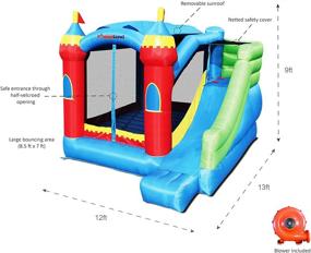 img 3 attached to 🏰 Palace Royale Inflatable Bounce House