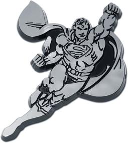 img 1 attached to Superman Figurine Chrome Auto Emblem