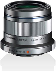 img 4 attached to Olympus M. Zuiko Digital ED 45mm f1.8 (Серебряный) объектив для камер Micro 4/3 - Международная версия: Улучшенное фотографическое переживание, без гарантии
