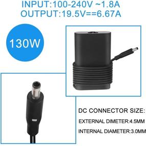 img 2 attached to Adapter Precision DA130PM13Z Inspiron DA130PM130