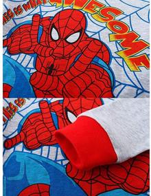 img 2 attached to 🕷️ Spider-Man 3 Boys' Clothing - Shanleaf Cat Pajamas Clothes Spiderman