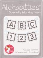 🧵 efficiently mark & organize with it's sew emma's grey alphabitties specialty tool logo