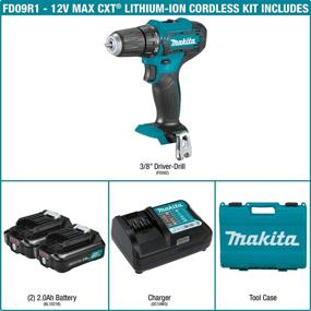 img 2 attached to 🔧 Makita FD09R1 Cordless Driver Drill with Lithium Ion Power