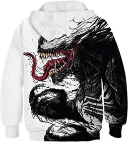 img 2 attached to 👕 Chaos World Realistic Graphic Sweatshirts: Stylish Boys' Clothing by Fashion Hoodies & Sweatshirts