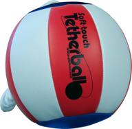 🏐 park &amp; sun sports soft touch tetherball set with 7' durable nylon cord and clip логотип