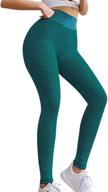 mjhgcfj leggings pockets workout control sports & fitness for other sports логотип