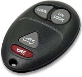 img 1 attached to Улучшенная замена брелока Keyless2Go с 4 кнопками L2C0007T 10335582-88 для автомобильных ключей с бесключевым входом, подходящих для самопрограммируемых автомобильных брелоков.