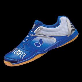 img 1 attached to 👟 Stylish High Performance Ping Pong Shoes - Butterfly Table Tennis Shoes - Groovy - Black, Blue, Navy, Pink, or White - Sizes 4.5 - 12