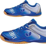 👟 stylish high performance ping pong shoes - butterfly table tennis shoes - groovy - black, blue, navy, pink, or white - sizes 4.5 - 12 logo