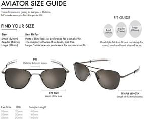 img 1 attached to 🔍 Enhanced SEO: Randolph Engineering Bayonet Polarized Aviator