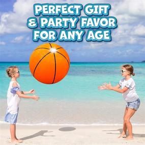 img 1 attached to 🏖️ Ultimate Fun in the Sun: Giant Inflatable Beach Ball for Kids - Ideal Pool and Beach Toy for Boys & Girls!