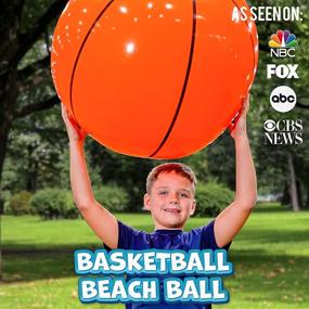 img 3 attached to 🏖️ Ultimate Fun in the Sun: Giant Inflatable Beach Ball for Kids - Ideal Pool and Beach Toy for Boys & Girls!