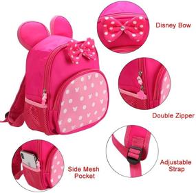 img 3 attached to 🎒 Disney Travel Backpack Daypack: Perfect for All Your Backpacking Adventures!