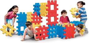 img 4 attached to 🧇 Waffle Block Big Play Set by Little Tikes