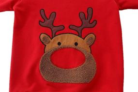 img 2 attached to 🎄 Festive Toddler Christmas Sweatshirts: Boys' Hoodies & Pullovers in Fashion Hoodies & Sweatshirts