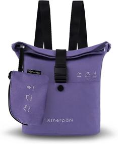 img 3 attached to 👜 Сумка Sherpani Convertible Crossbody Shoulder для женщин с функцией рюкзака