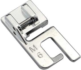 img 1 attached to 🧵 ZIGZAGSTORM P60973 Snap On 6mm Felling Presser Foot: Perfect for Brother, Singer, Babylock, Bernette, and Elna Sewing Machines