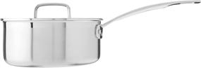 img 3 attached to 🍲 Cuisinart MultiClad Pro Stainless Steel 2-Quart Saucepan with Lid