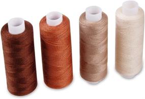 img 2 attached to 🧵 Candora Assortment: High-Quality Polyester Sewing Thread & Floss for Multi-Purpose Machine Sewing