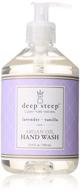 🌿 deep steep argan oil hand wash - lavender vanilla scent (17.6 fl oz) - premium liquid soap logo