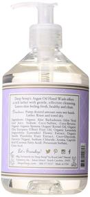 img 1 attached to 🌿 Deep Steep Argan Oil Hand Wash - Lavender Vanilla Scent (17.6 fl oz) - Premium Liquid Soap