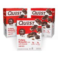 🍫 indulge in quest nutrition fudgey brownie candy bites - 24 count logo