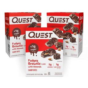 img 4 attached to 🍫 Indulge in Quest Nutrition Fudgey Brownie Candy Bites - 24 Count