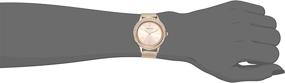 img 2 attached to ⌚ Женские часы Anne Klein с премиальным дизайном, украшенные кристаллами, с набором сменных рамок