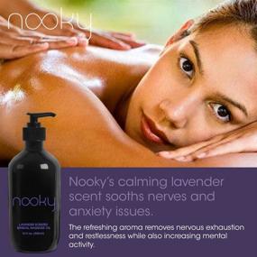 img 3 attached to 🌿 Nooky Lavender Massage Oil: Therapeutic 16 oz. Blend of Essential and Jojoba Oils for Optimal Massaging