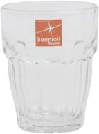 rock stackable glasses by bormioli rocco logo