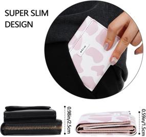 img 3 attached to Tri Folded Wallet Leather Cartoon Pocket Women's Handbags & Wallets