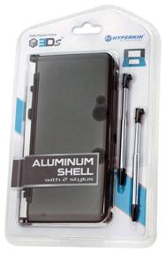 img 1 attached to 🎮 Gray Aluminum 3DS Shell Kit with Stylus Pens