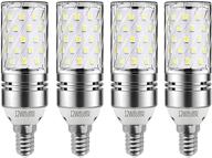 💡 ctkcom candelabra bulb (4 pack) - chandelier equivalent логотип
