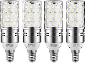 img 4 attached to 💡 CTKcom Candelabra Bulb (4 Pack) - Chandelier Equivalent