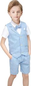 img 4 attached to 👔 Timeless Style: Formal Blazer for Boys' Clothing at Wedding Events (4-5 Years)