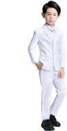 yuanlu toddler formal tuxedo bearer boys' clothing: trendy suits & sport coats for young gentlemen logo