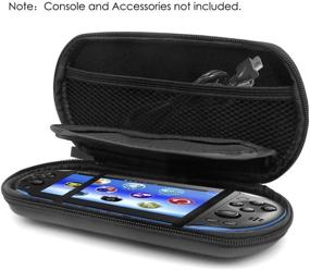 img 2 attached to Ultimate Protection Bundle: Sony Playstation Vita 2000 Case, Tempered Glass Screen Protectors, & Carrying EVA Case