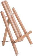 🎨 u.s. art supply 11" small tabletop display stand a-frame artist easel - beechwood tripod, painting party easel, kids students classroom table school desktop - portable canvas photo picture sign holder for improved seo logo