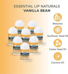 img 2 attached to Защитите ваши губы с помощью мини бальзамов для губ Essential Lip Naturals - 12 штук [SPF-15] с ванильным ароматом